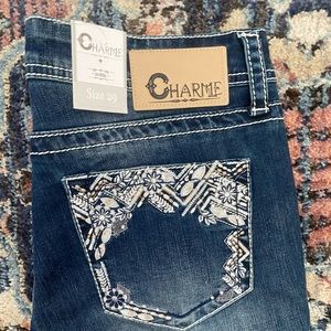 Charme Grace in LA bootcut jeans